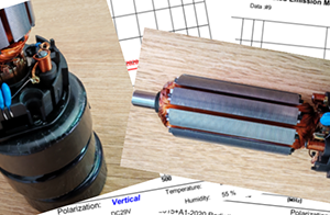 碳刷含銅量高直流電機EMC（30MHz~300MHz超標(biāo)問題）案例分析