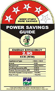 印度能效認(rèn)證EE Star Label